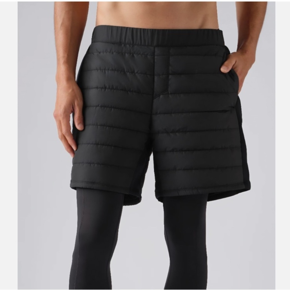 Rhone 7" Alpine Insulated Quilted Active Puffer Shorts Size small